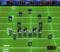 NFL Quarterback Club (USA) In game screenshot